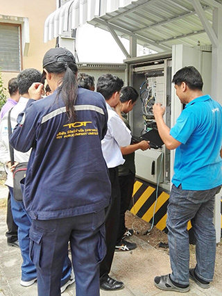 บริการ Commissioning อุปกรณ์โทรคมนาคม